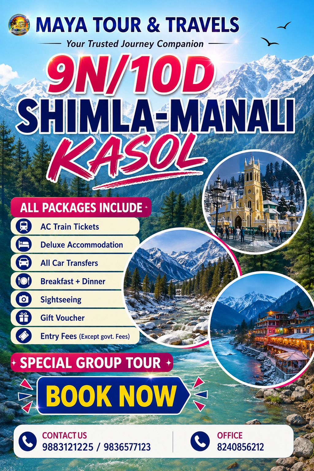 Shimla Manali - 9N | 10D