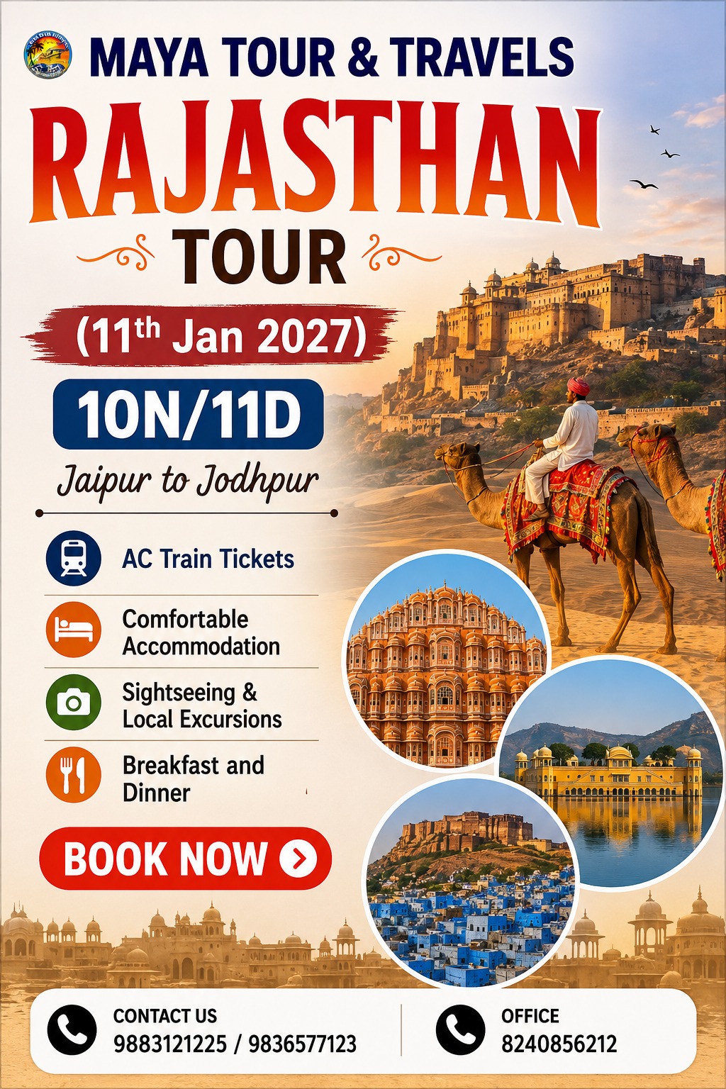 Rajasthan Tour - 10N | 11D