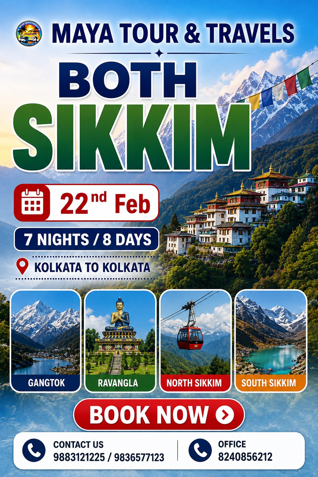 Both Sikkim Tour - 7N | 8D