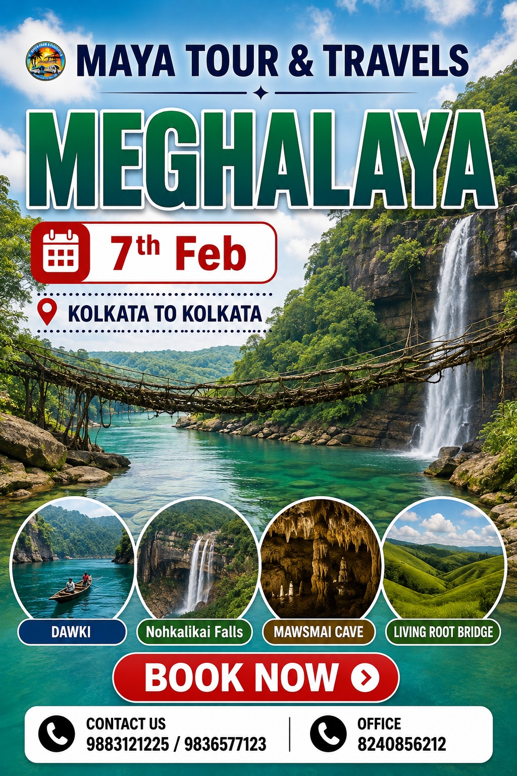 Meghalaya Tour II - 7N | 8D